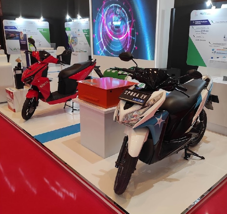 Indonesia Electric Motor Show 2022 Spora EV